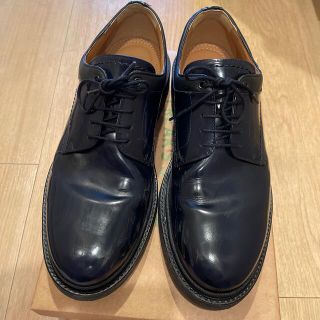 ザラ(ZARA)のZARA レザーシューズ　27.5cm グロッシーフィニッシュ(スニーカー)