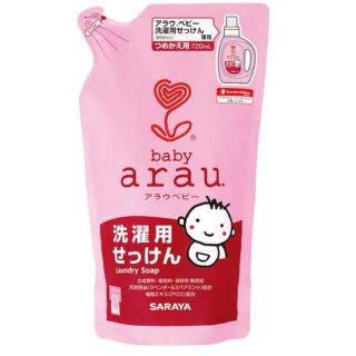 アラウ(arau.)の【アラウベビー・洗濯用せっけん詰め替え(720ml)】(おむつ/肌着用洗剤)