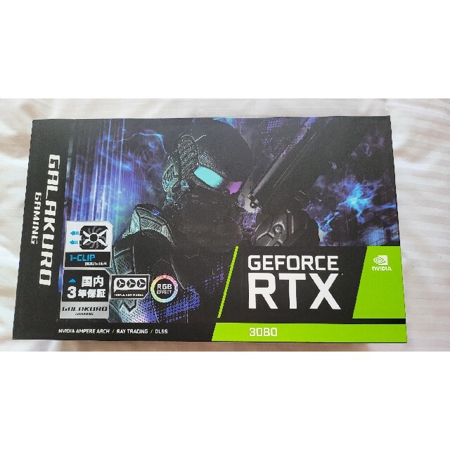 PCパーツgalakuro rtx3080 (non lhr)