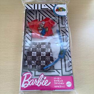 バービー(Barbie)の新品 バービー ライセンスファッション スーパーマリオ(ぬいぐるみ/人形)