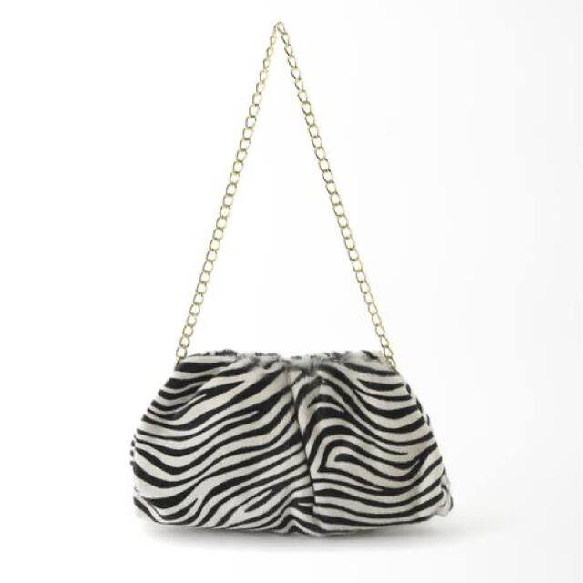 L'Appartement 【オウレンティ】Zebra Clutch Bag