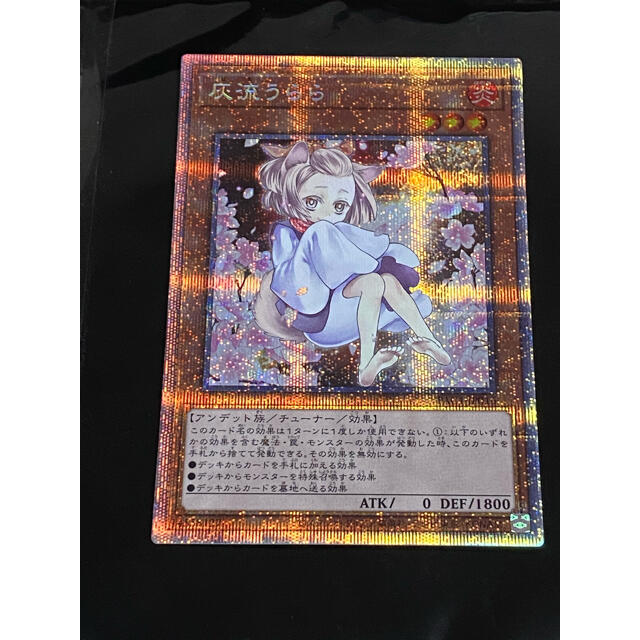 遊戯王 灰流うらら イラスト違い プリズマティックシークレットレア
