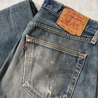 リーバイス(Levi's)の90's Levi's リーバイス 501 USA製　W31 L32 ダメージ(デニム/ジーンズ)