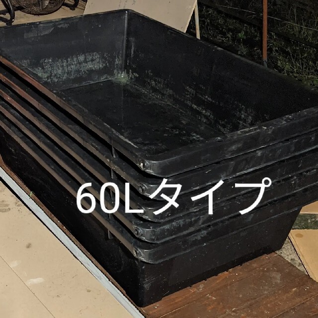 トロ舟60Lタイプ 　メダカ飼育に使用　5個セット