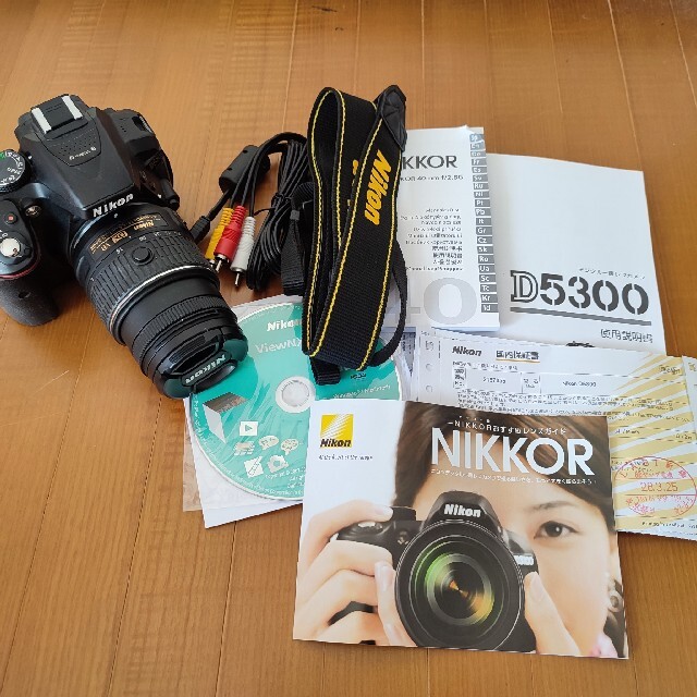 5%バック！ Nikon D5300 18-55 VR Ⅱ kitカメラ