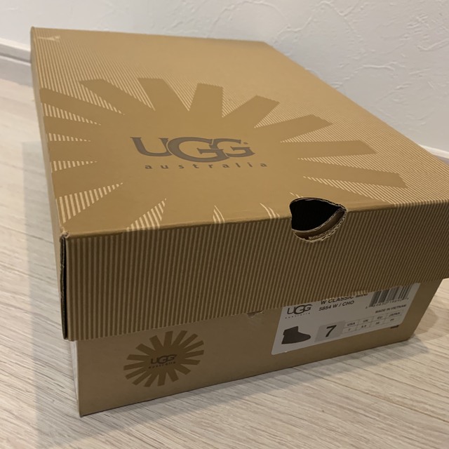 UGG   24cm  ムートンブーツ　ショート 4