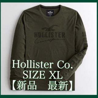 ホリスター(Hollister)のリーダー様専用【新品】最新激安　ホリスター  ロゴグラフ ロングTシャツ　b(Tシャツ/カットソー(七分/長袖))