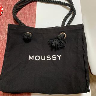 アズールバイマウジー(AZUL by moussy)のmoussy SOUVENIR ショッパー　ブラック　『ぴっ♡様専用』(ハンドバッグ)