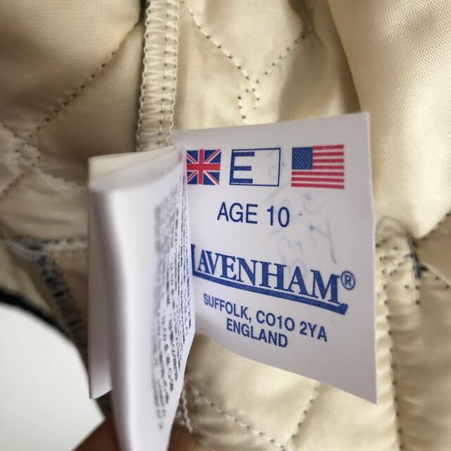 LAVENHAM(ラベンハム)のラベンハム10ageキルティングジャケット キッズ/ベビー/マタニティのキッズ服女の子用(90cm~)(ジャケット/上着)の商品写真