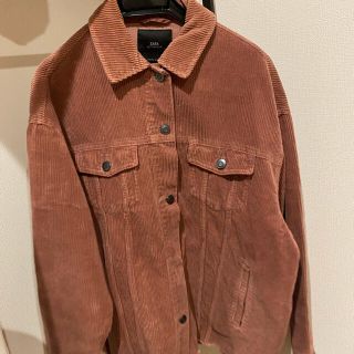 ザラ(ZARA)のZARA コーデュロイジャケット(ピンク)(その他)