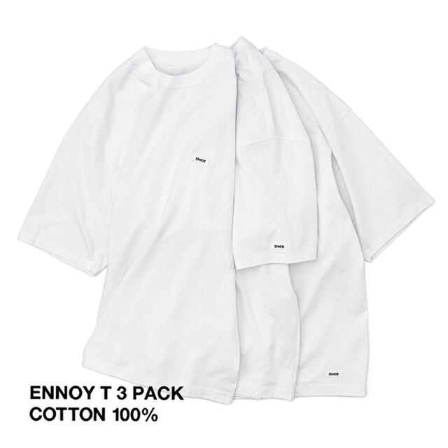 ENNOY 3PACK T-SHIRTS (WHITE)