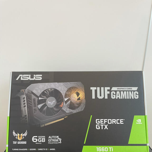 ASUS Gefor GTX1660TI-6G-EVO-GAMING 未使用品