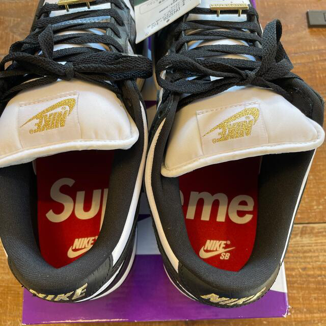 Supreme x Nike SB Dunk Black 27cm