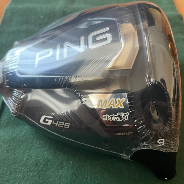 Ping G425 MAX ドライバー ヘット 9° Ping G425 MAX ドライバー ヘット 9°