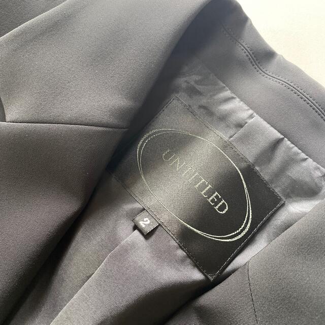 UNTITLED(アンタイトル)のuntitled ブラックスーツ　新品同様 レディースのフォーマル/ドレス(スーツ)の商品写真