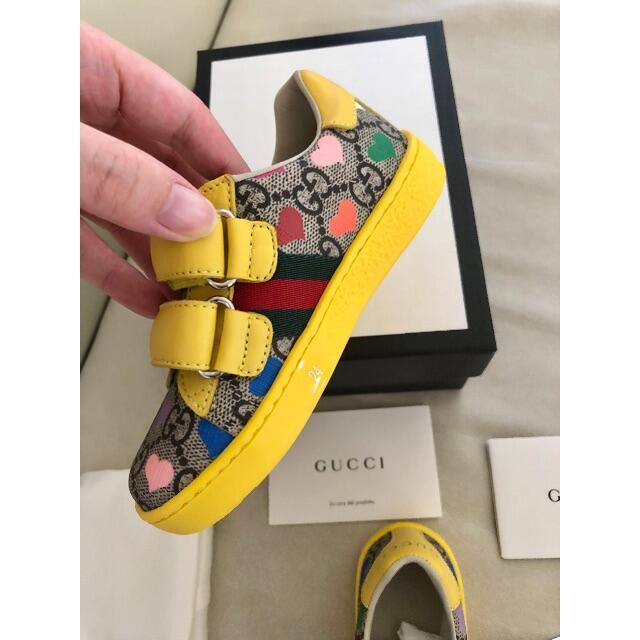 Gucci - GUCCI グッチ 子供靴 キッズ トドラー スニーカー 限定品 希少