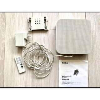 ムジルシリョウヒン(MUJI (無印良品))の値下げ　MUJI 無印良品　壁掛Bluetoothスピーカー MJBTS-1(スピーカー)