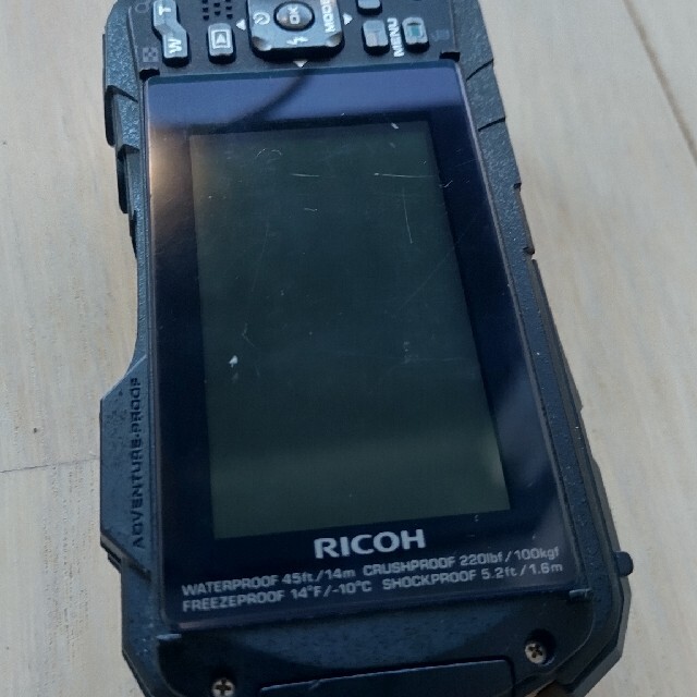 RICOH(リコー)のWG-40 RICOH ジャンク品 スマホ/家電/カメラのカメラ(コンパクトデジタルカメラ)の商品写真