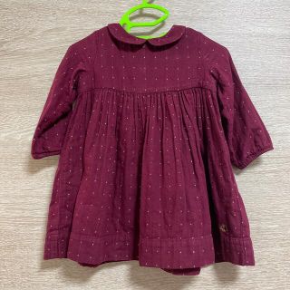 プチバトー(PETIT BATEAU)の【専用】PETIT BATEAU  ワンピース　12m/74(ワンピース)