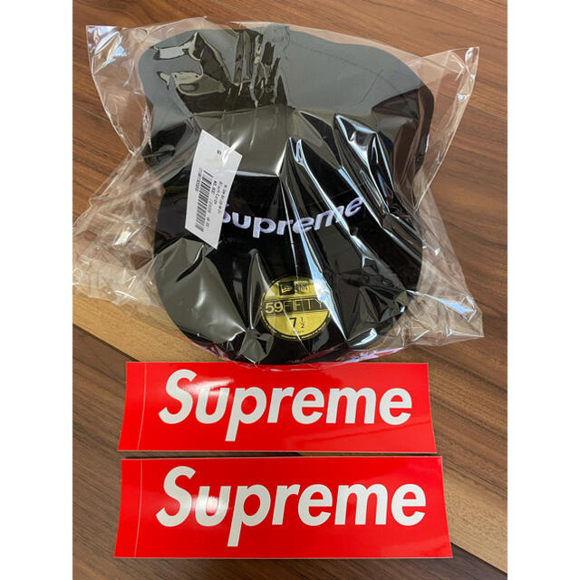 Supreme No Comp Box Logo NewEra  7 1/2帽子