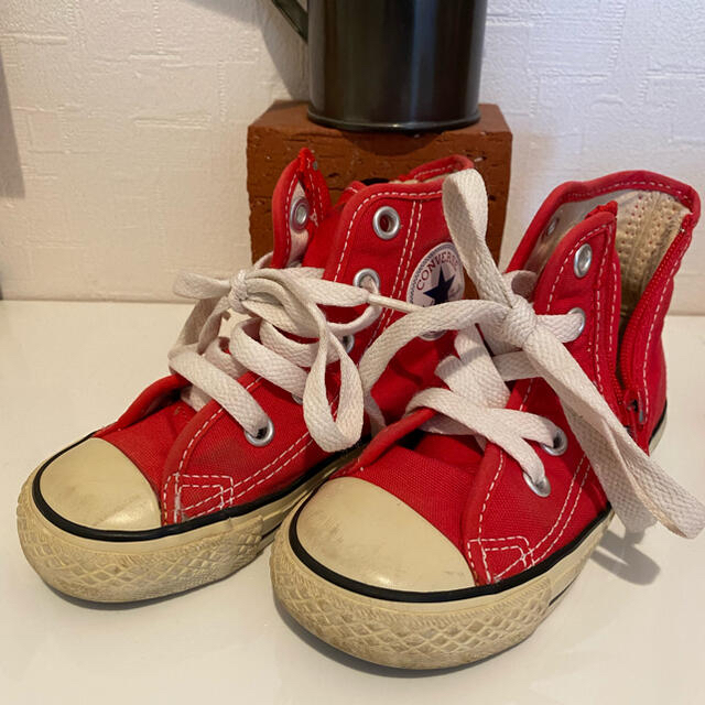 CONVERSE(コンバース)のconverse☆ ハイカット２足セット キッズ/ベビー/マタニティのベビー靴/シューズ(~14cm)(スニーカー)の商品写真