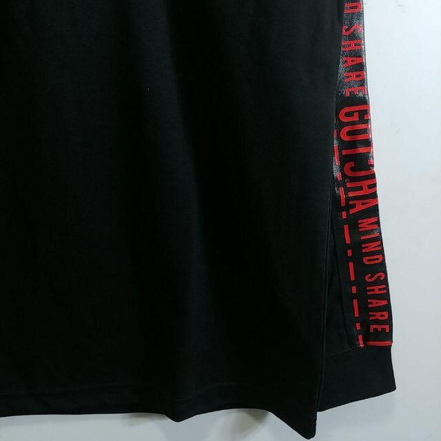 GOTCHA(ガッチャ)の長袖　丸首　黒　L　ガッチャ　ロンT　ロゴT　メンズ　ブランドロゴ メンズのトップス(Tシャツ/カットソー(七分/長袖))の商品写真