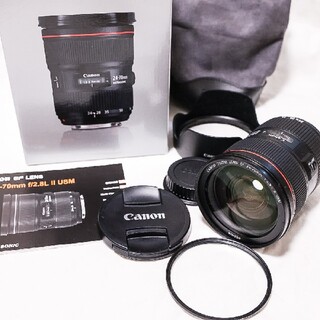 キヤノン(Canon)の☆美品 Canon ズームレンズ EF24-70mm F2.8L Ⅱ USM(レンズ(ズーム))