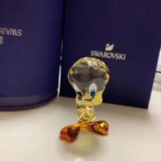 スワロフスキー(SWAROVSKI)のLooney Tunes SWAROVSK スワロフスキー 置物 フィギュア(キャラクターグッズ)