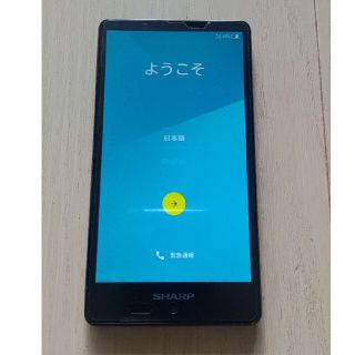 アクオス(AQUOS)のSH-RM02 本体のみ(スマートフォン本体)