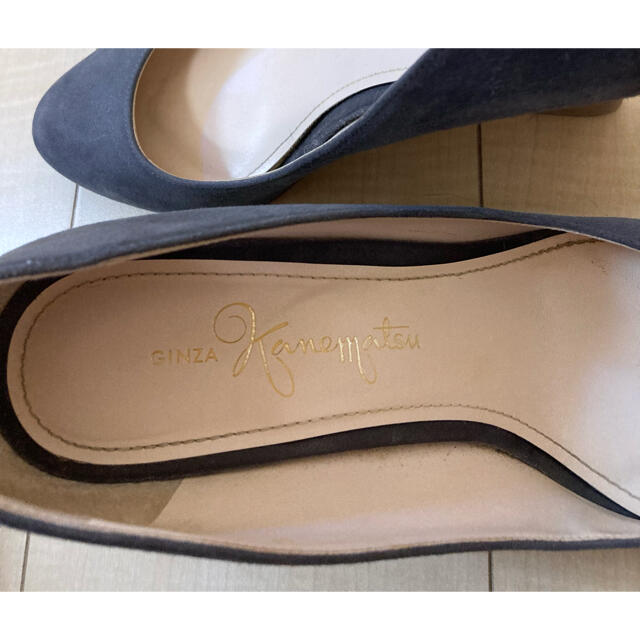 GINZA Kanematsu(ギンザカネマツ)の【銀座かねまつ】☆ウェッジソールパンプス☆size24㎝D レディースの靴/シューズ(ハイヒール/パンプス)の商品写真