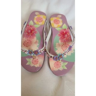 マザウェイズ(motherways)のキッズ　草履　下駄　16～17cm(下駄/草履)