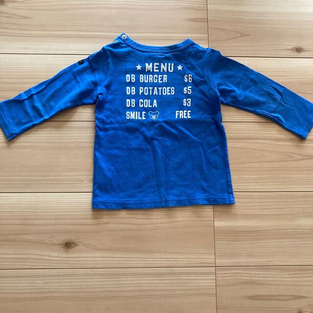 mikihouse(ミキハウス)のミキハウス　ロンT 90㎝　2枚セット キッズ/ベビー/マタニティのキッズ服男の子用(90cm~)(Tシャツ/カットソー)の商品写真