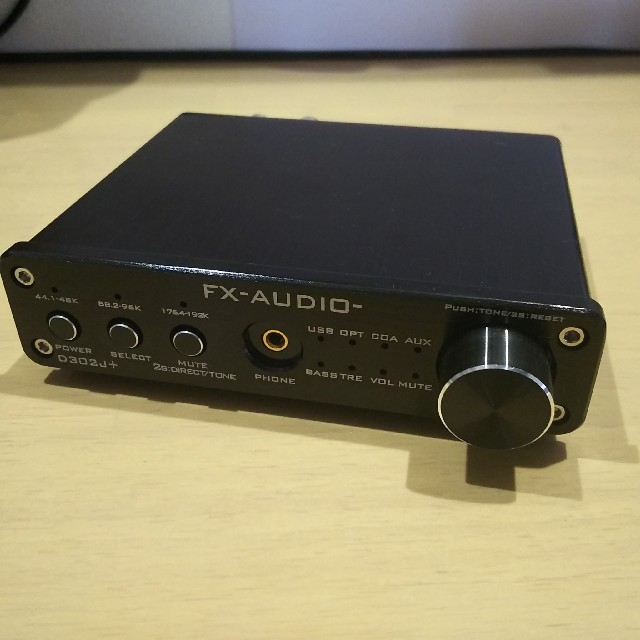 FX-AUDIO D302J+アンプ