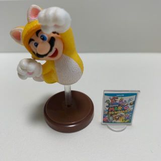 フルタセイカ(フルタ製菓)のネコマリオ　スーパーマリオ　チョコエッグ(ゲームキャラクター)