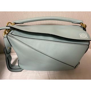 ロエベ(LOEWE)のLOEWE パズルバッグ　アイスブルー　ロエベ(ハンドバッグ)