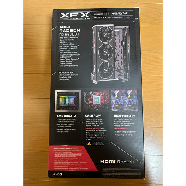 XFX Radeon RX6600XT Merc308 新品未開封