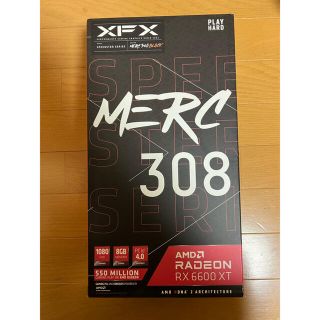 XFX Radeon RX6600XT Merc308 新品未開封(PCパーツ)