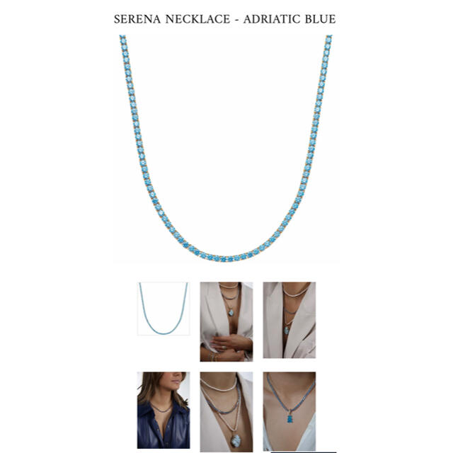 CRYSTAL HAZE -SERENA NECKLACE-