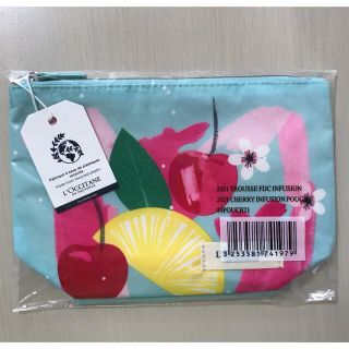 ロクシタン(L'OCCITANE)の【新品】ロクシタン　チェリーライム　ポーチ(ポーチ)