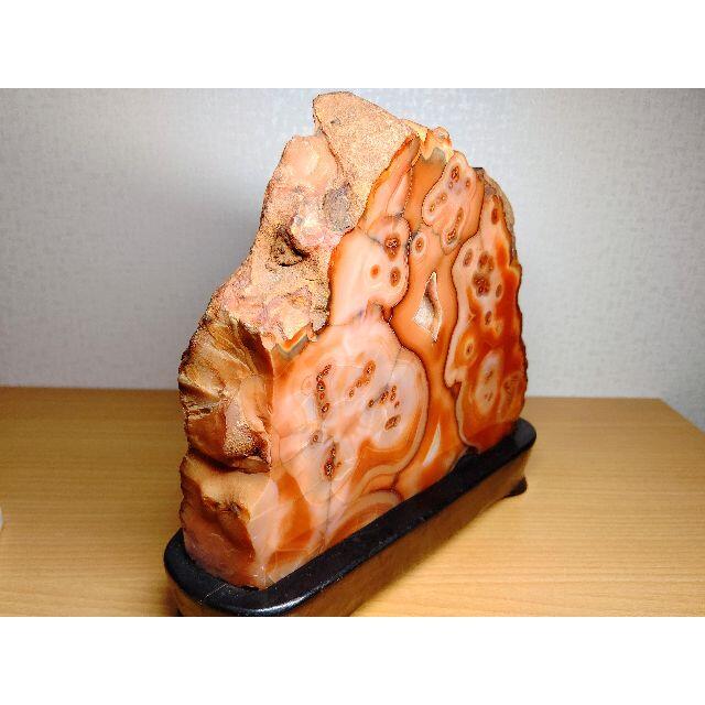 赤瑪瑙 1.7kg メノウ カーネリア 原石 鑑賞石 自然石 鉱物 誕生石 水石