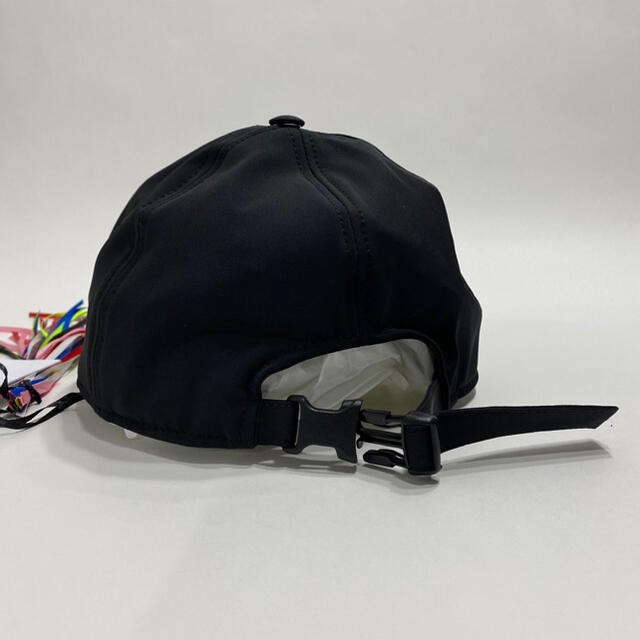MSGM(エムエスジイエム)の新品　MSGM ロゴ　キャップ　ブラック　エムエスジーエム　メンズ　レディース レディースの帽子(キャップ)の商品写真