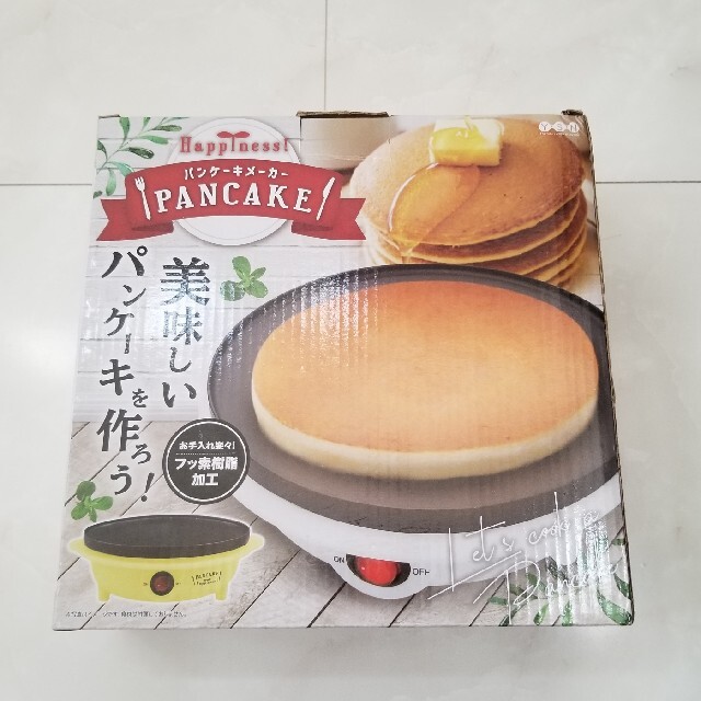 Happiness(ハピネス)の★新品★ パンケーキメーカー インテリア/住まい/日用品のキッチン/食器(調理道具/製菓道具)の商品写真