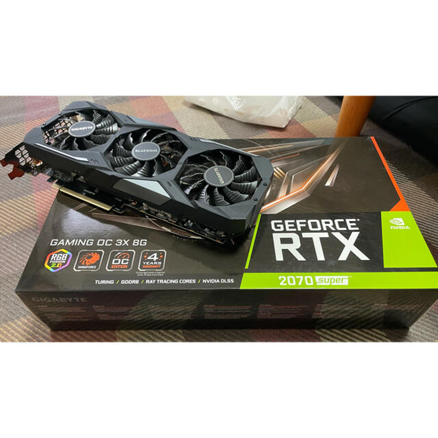 rtx2070 super gigabyte nvidia グラボ