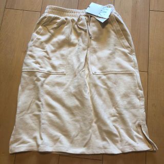 ザラ(ZARA)のスエット　スカート　膝丈(スカート)