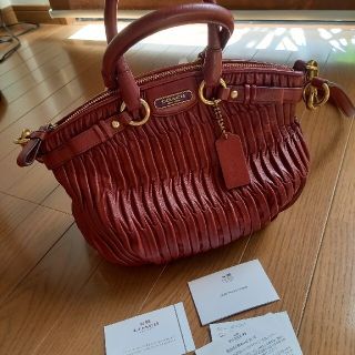 コーチ(COACH)のコーチバッグショルダー、正規品フエイラーフェラガモミュウミュウお値下げしました(ハンドバッグ)