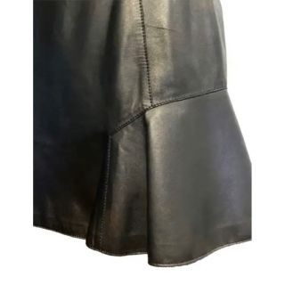 CARVEN - carven レザースカート 黒 38の通販 by F|カルヴェンならラクマ