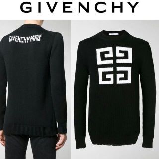 ジバンシィ(GIVENCHY)の【ウエオカ様専用】新品同様 GIVENCHY 4Gロゴ ニット セーター(ニット/セーター)