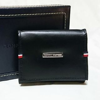 トミーヒルフィガー(TOMMY HILFIGER)のトミーヒルフィガー　コインケース　31TL25X025 ブラック(コインケース/小銭入れ)