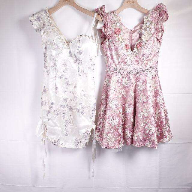 ROBE DE FLEURS　リボンドレス/フレアドレス　レディース