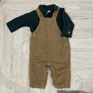 ベビーギャップ(babyGAP)のbabygap オーバーオール コーデュロイ サロペット(ロンパース)